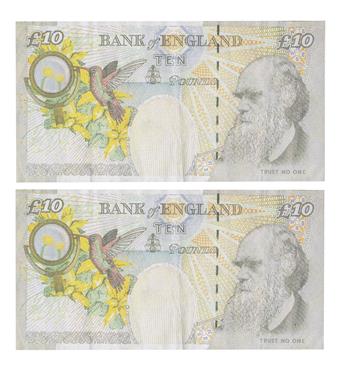 BANKSY 10 Pound Bank Note.